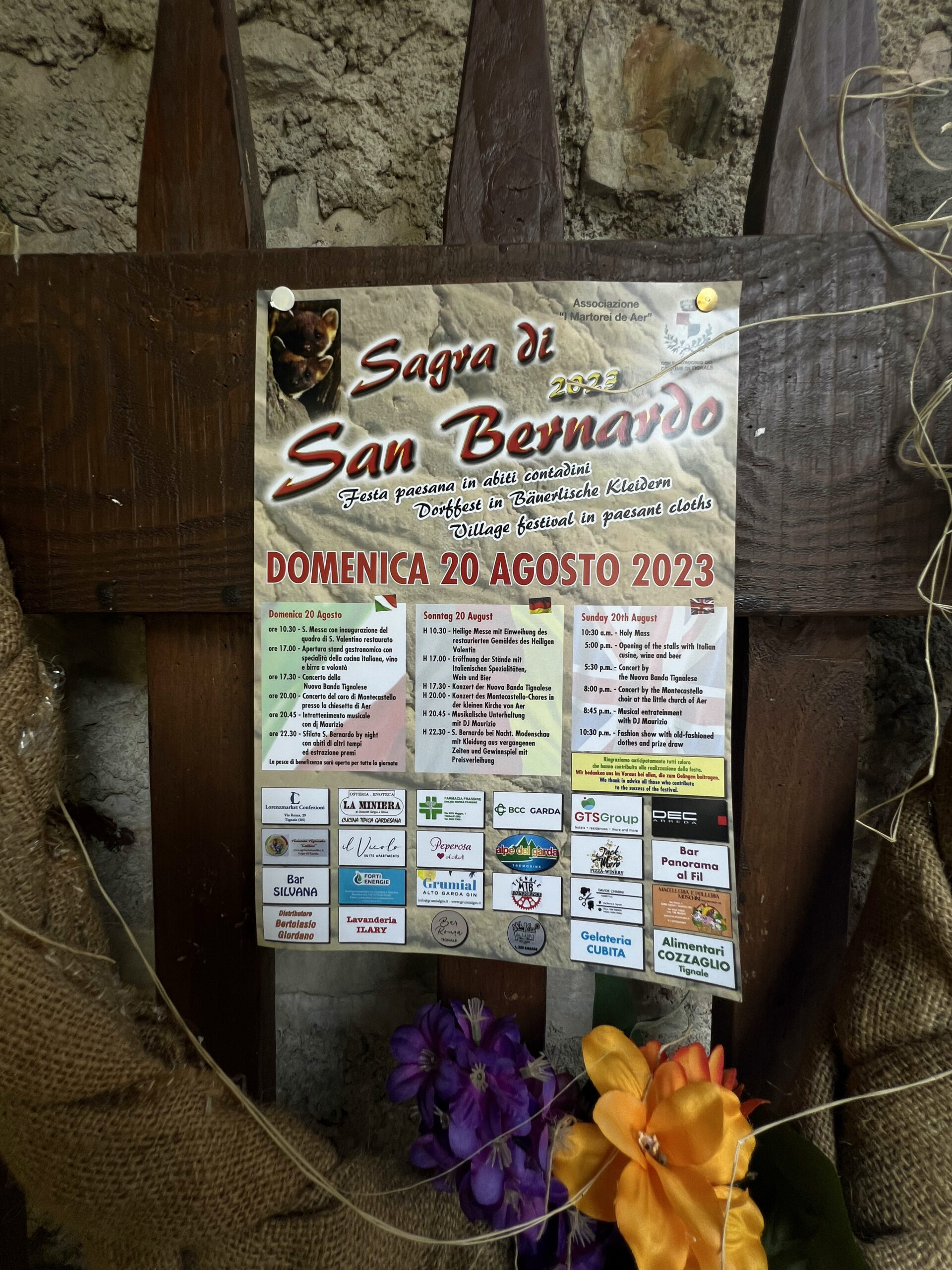 🇮🇹 Sagra di San Bernardo (Aer, Tignale)