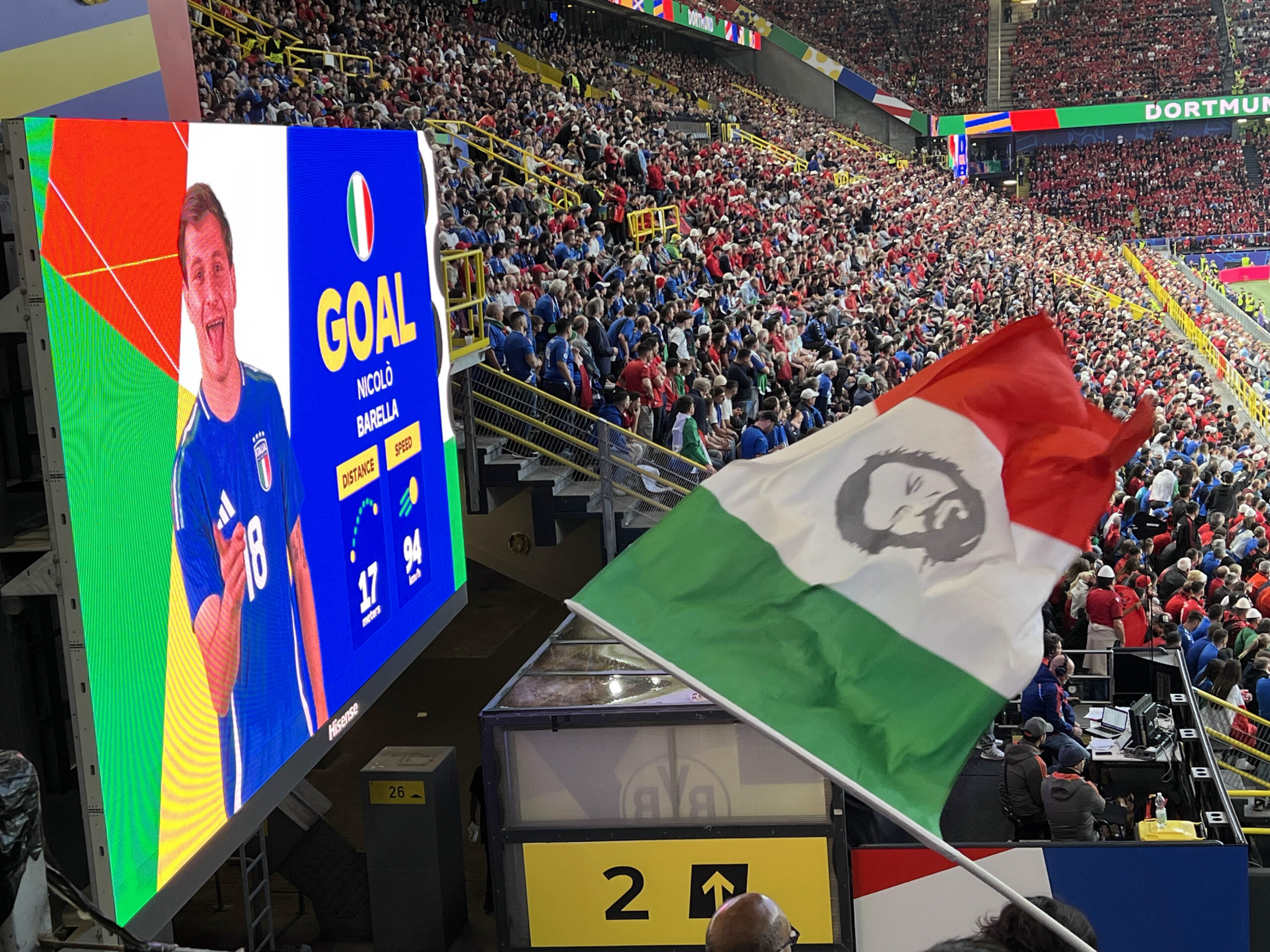 🇩🇪⚽️ Dortmund – Italy – Albania match (Euro 2024)