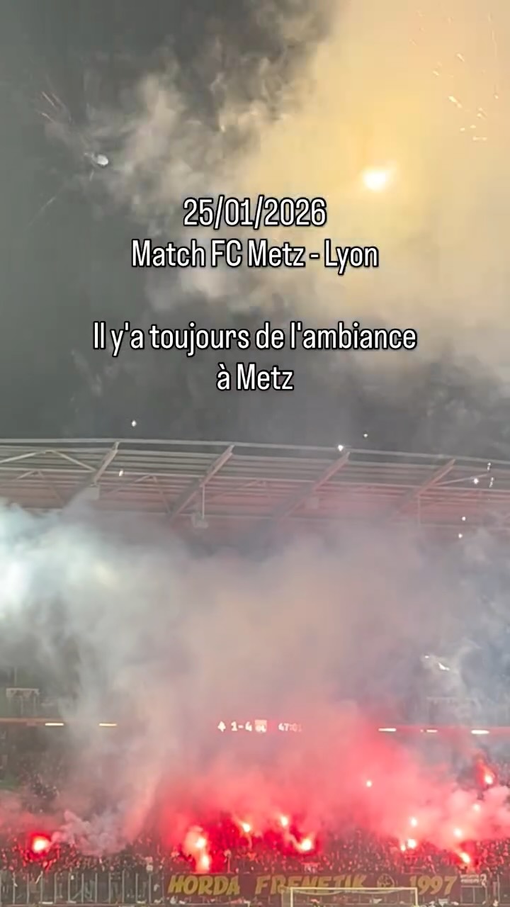 Metz - Die Stimmung bei FC Metz gegen Lyon im Saint-Symphorien