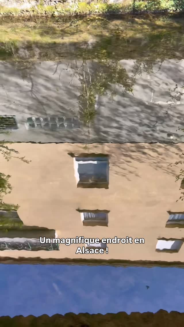 Die Zorn im Elsass, beim alten Waschhaus