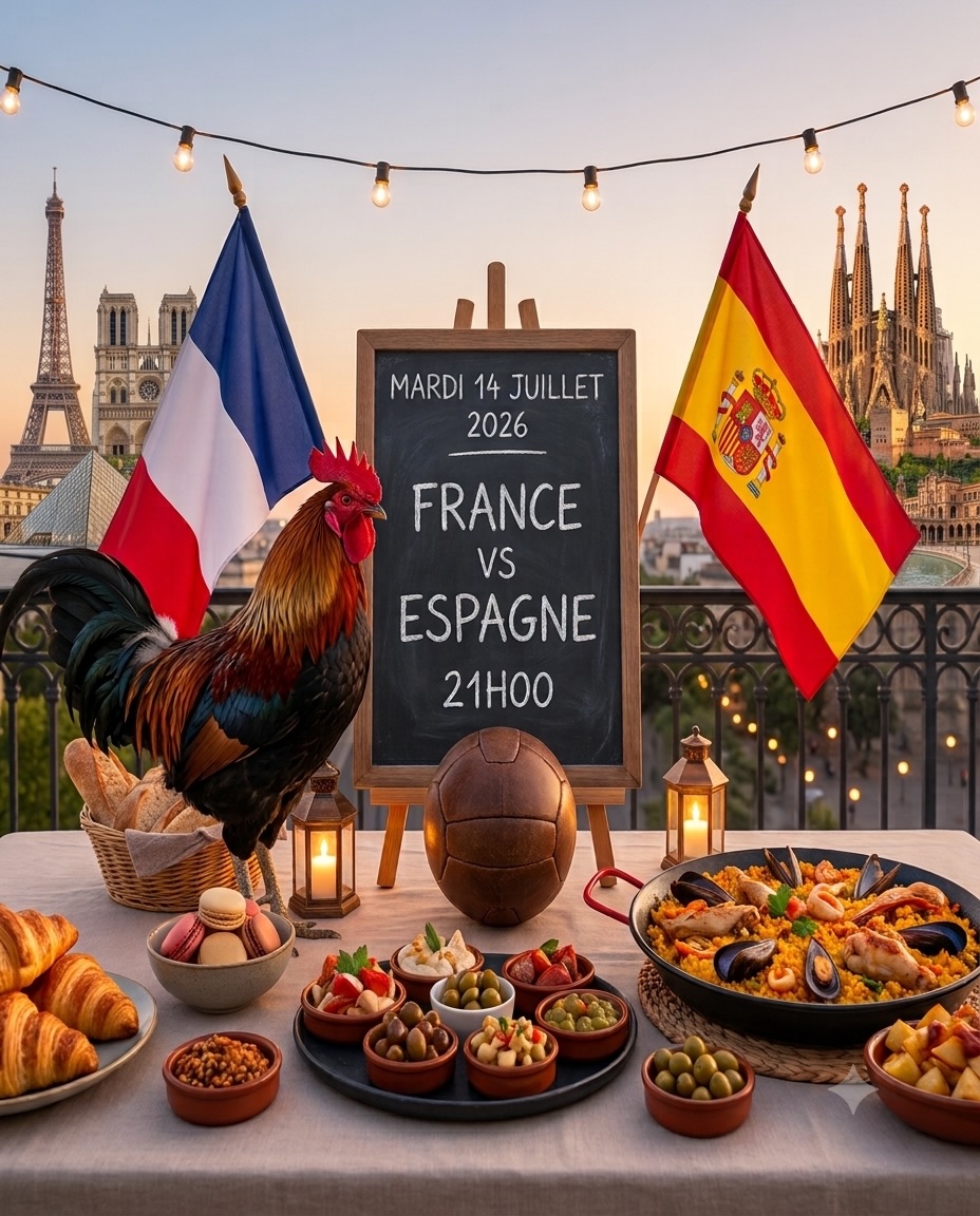 14. Juli - Feuerwerk, Drohnen und Frankreich gegen Spanien