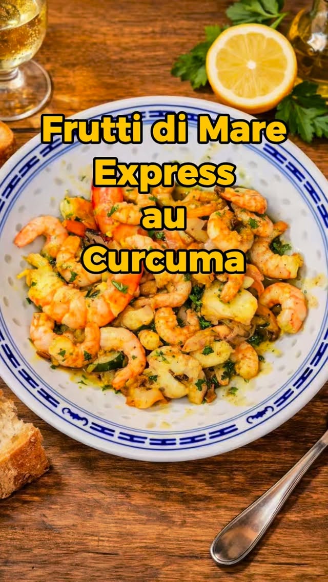 🇮🇹 Quick Turmeric Frutti di Mare