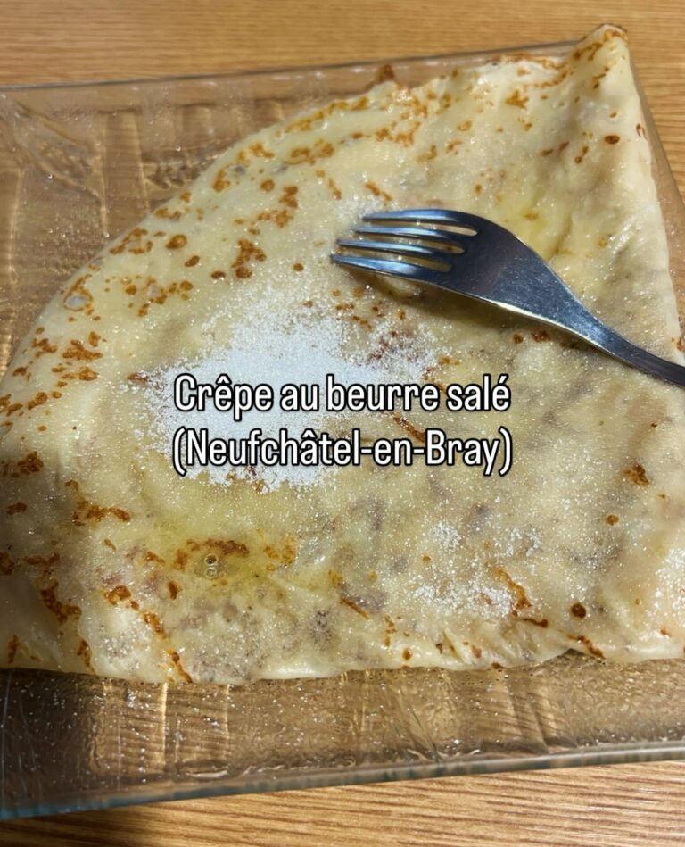 🇫🇷 Salted Butter and Sugar Crêpe