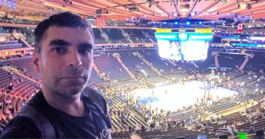 Madison Square Garden : Match New York Knicks - Brooklyn Nets (NBA)
