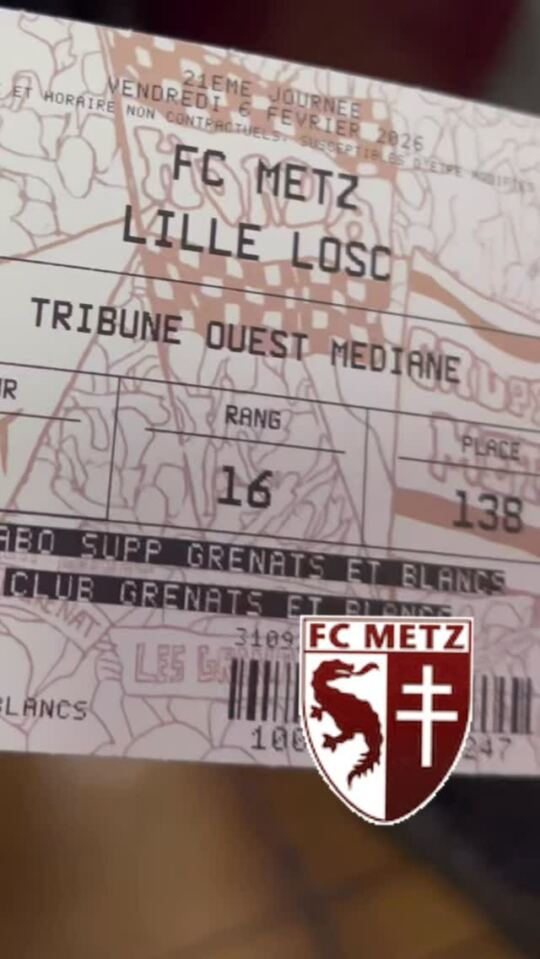 FC Metz - LOSC Lille