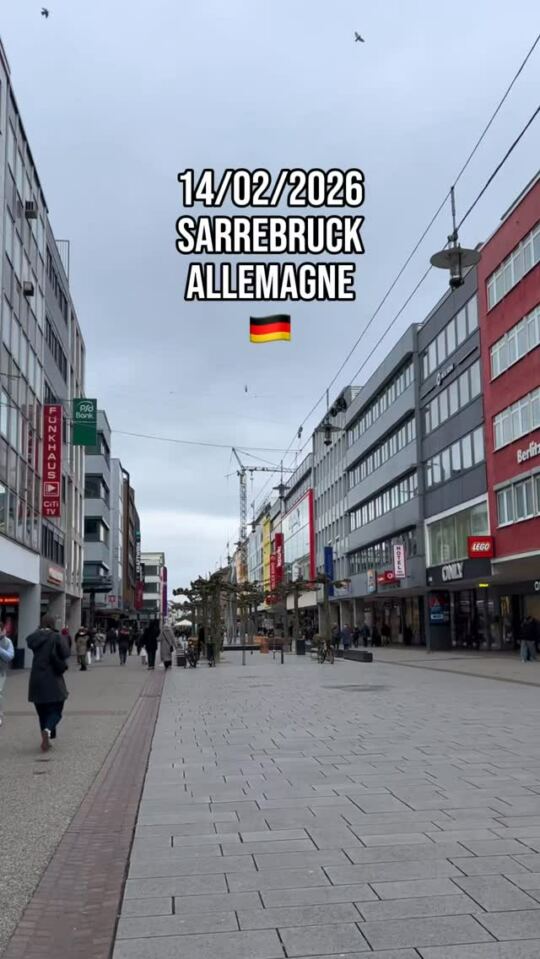 Visite de Sarrebruck en Allemagne