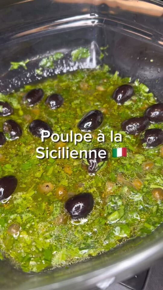 Recette du Poulpe ร la Sicilienne ๐ฎ๐น
