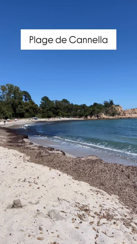 La Plage de Cannella (Corsica).