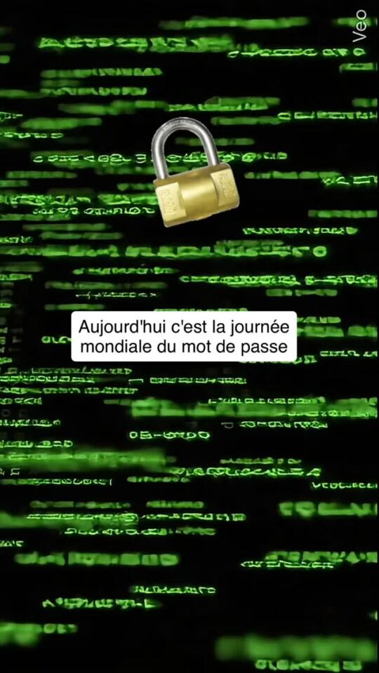 6 Mai 2026 : Aujourd'hui c'est la journée mondiale du mot de passe.