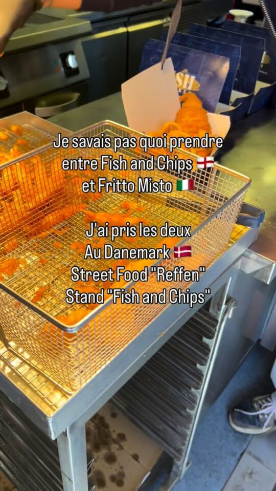 Je savais pas quoi prendre entre Fish and Chips 🏴 et Fritto Misto 🇮🇹