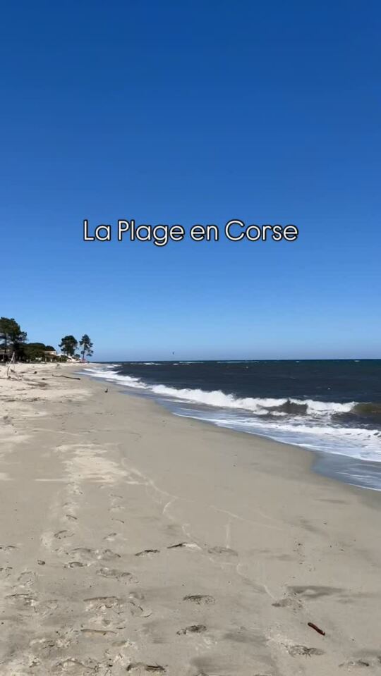 La Plage en Corse 🌊 01/05/2026