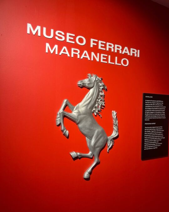 Le Musée Ferrari (Maranello 🇮🇹)