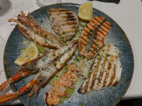 Grigliata di pesce (Grillades de poissons) un dd mes plats préférés !