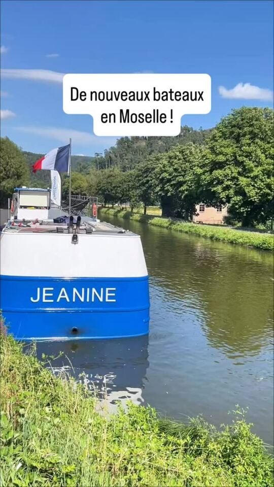 De nouveaux bateaux à Lutzelbourg !