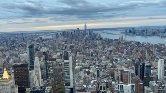 La vue depuis l'ESB.