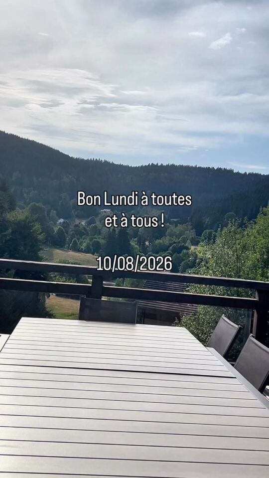 Bon Lundi à toutes et à tous !