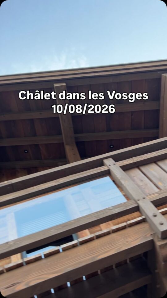 Châlet dans les Vosges.