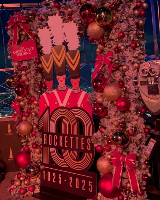 Cette année c'est le Centenaire de la Troupe des Rockettes, vous connaissez ?
