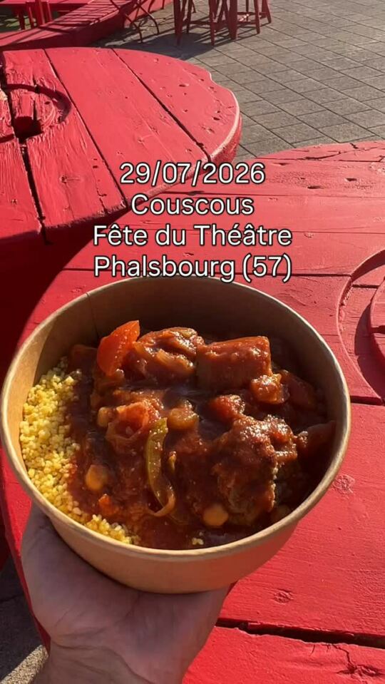 Couscous : Fête du Théâtre à Phalsbourg (57).