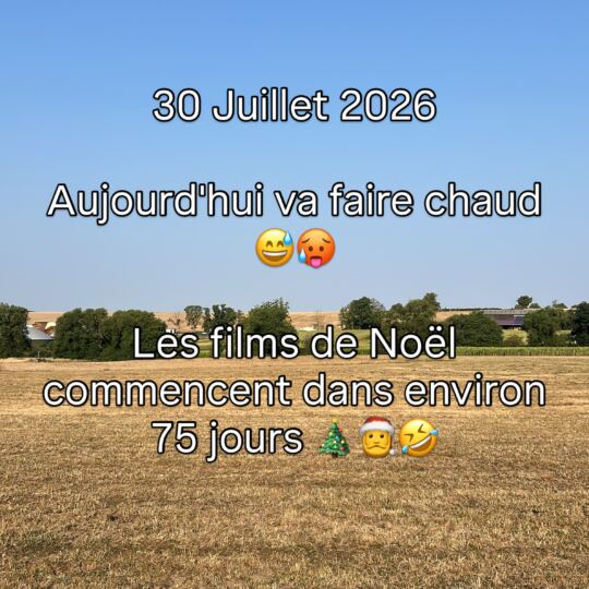 30 Juillet 2026.