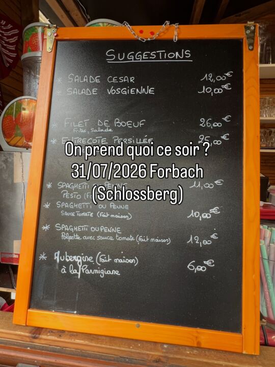 On prend quoi ce soir ?