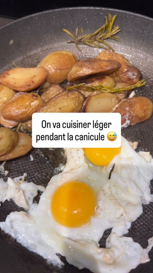 On va cuisiner léger pendant la canicule 🤣