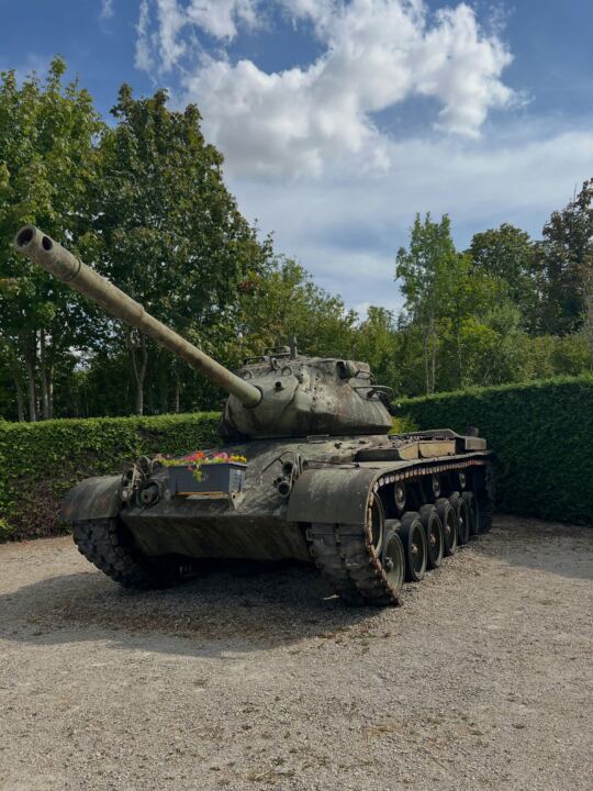 Le Tank Americain M47 Patton à Valmy.