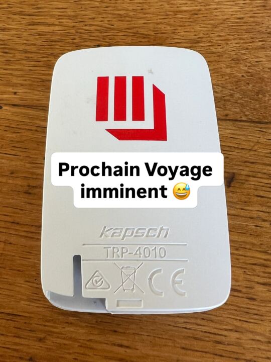 Prochain Voyage imminent 😅