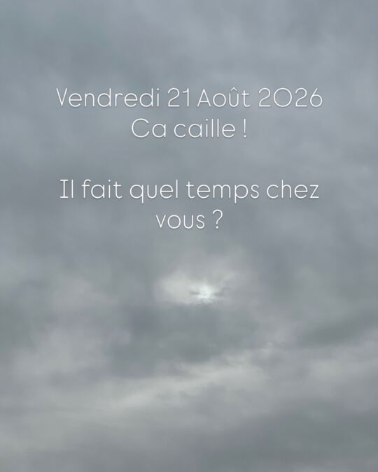 Vendredi 21 Août 2026