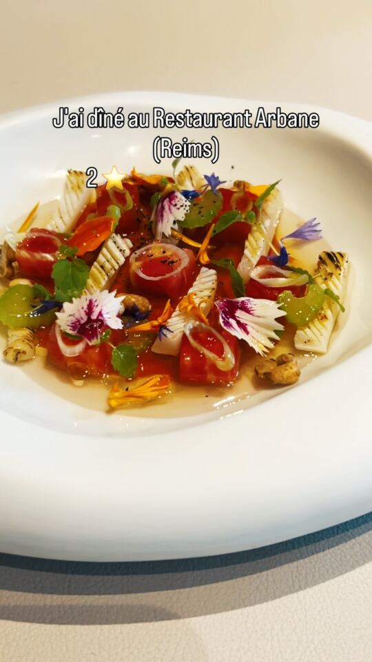 J'ai dîné au Restaurant Gastronomique Arbane à Reims le 20 Juillet 2026, une excellente adresse que je vous recommande, c'…