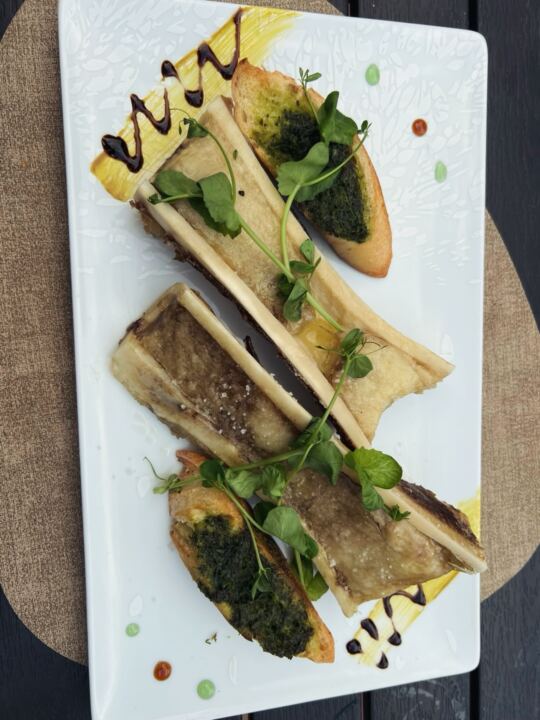 Os a moelle : Restaurant Le Manoir du Soldat (57370 Phalsbourg).