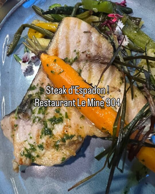 Steak d'Espadon !