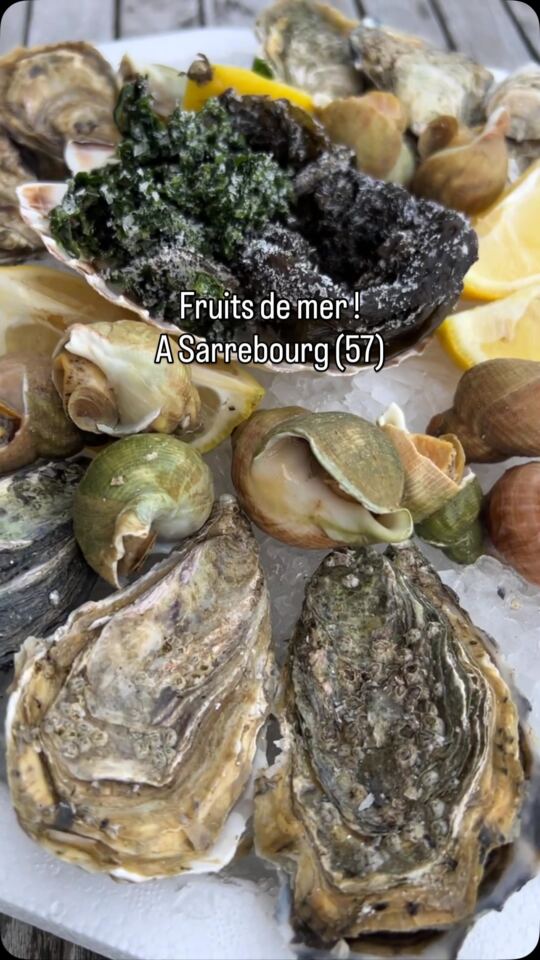 Fruits de mer !