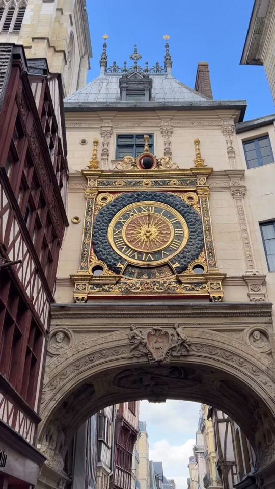 Je suis allé voir Le Gros Horloge à Rouen (06/08/2026), vous connaissez ?