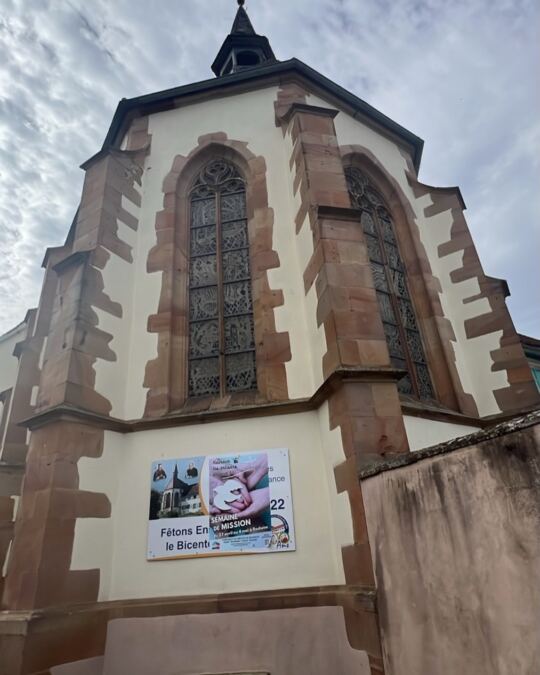 L'église Notre-Dame du Bischenberg, à Bischoffsheim, à côté du couvent, le 20 septembre 2026.