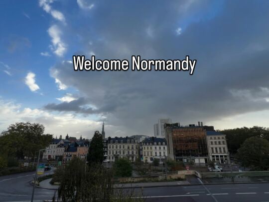 Welcome Normandy 25/10/2026.