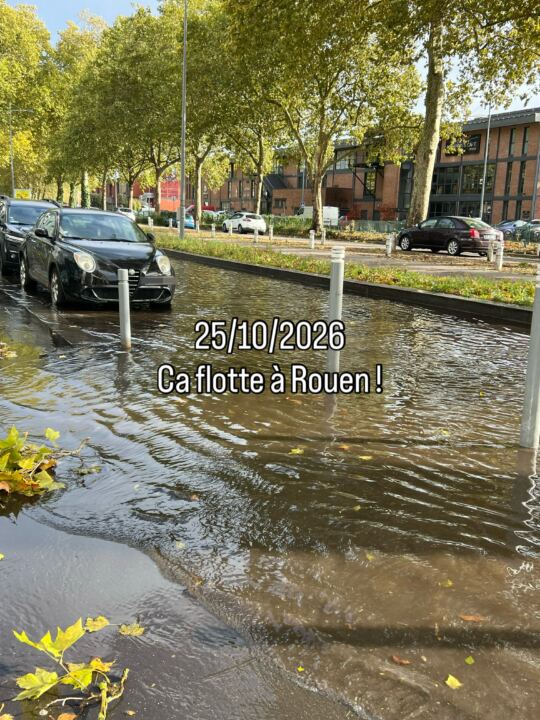 Ca flotte à Rouen !