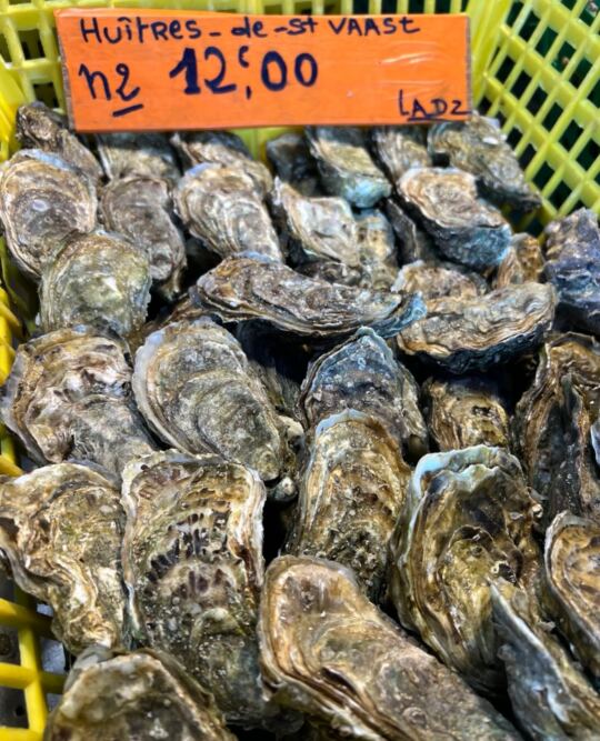 Les huîtres de St-Vaast (Marché du dimanche 25 octobre 2026, Saint-Marc à Rouen).