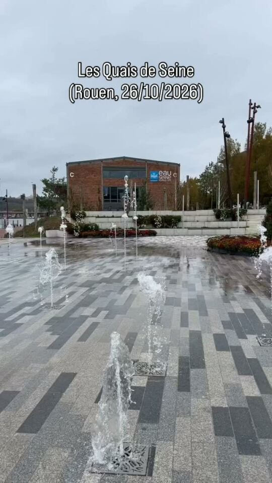 Les Quais de Seine à Rouen, le 26 octobre 2026.