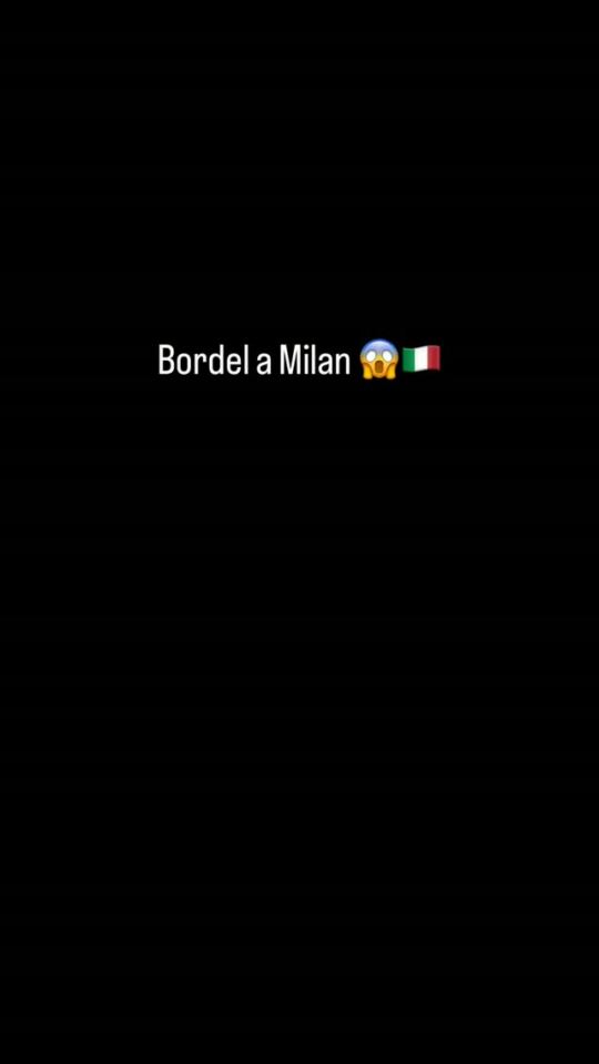 Bordel a Milan 17/10/2026.