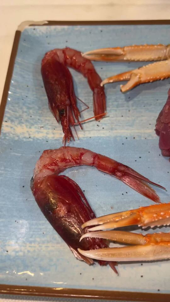 Fruits de mer et thon