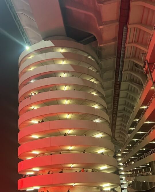 Les tours du San Siro.